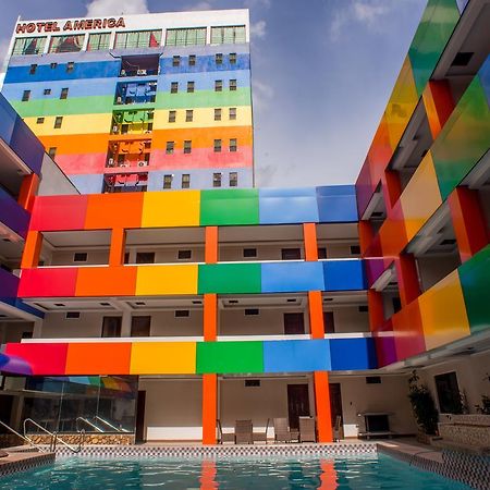 Hotel America Angeles Bagian luar foto