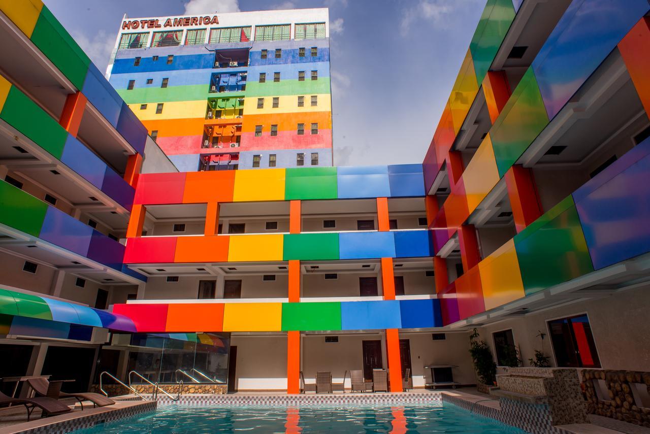 Hotel America Angeles Bagian luar foto